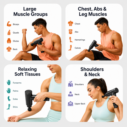 Deep Tissue Massage Gun | Muscle Recovery Device
