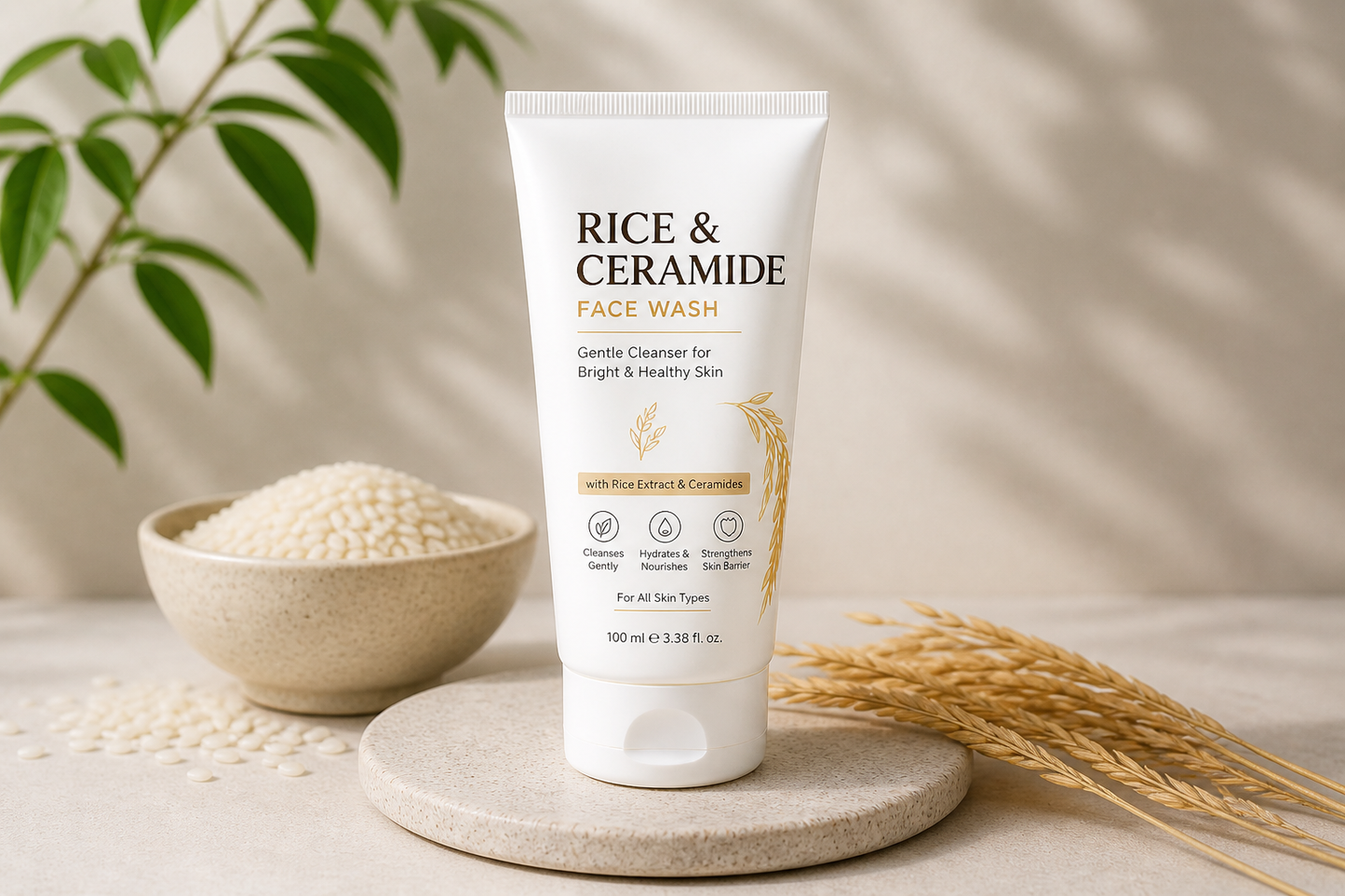 Rice & Ceramide Face Wash