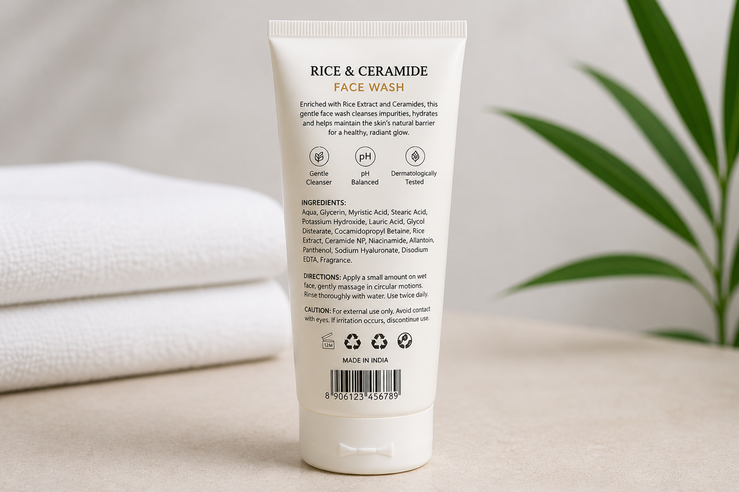 Rice & Ceramide Face Wash